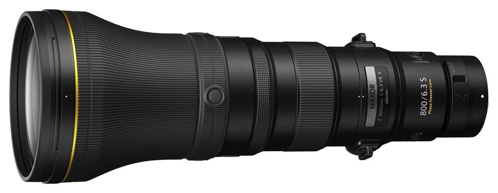 Objetivo sin espejo Nikon Z 800 mm f/6,3 VR S negro